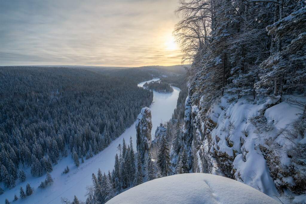 НОВОГОДНИЕ КАНИКУЛЫ В ПЕРМСКОМ КРАЕ. УСЬВИНСКИЕ СТОЛБЫ, КАМЕННЫЙ ГОРОД. - фото