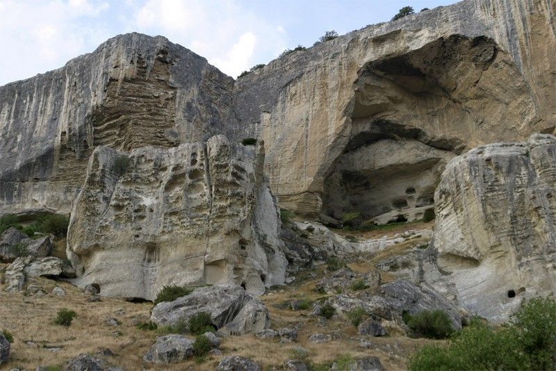 Крым кемпинг горы Бахчисарай