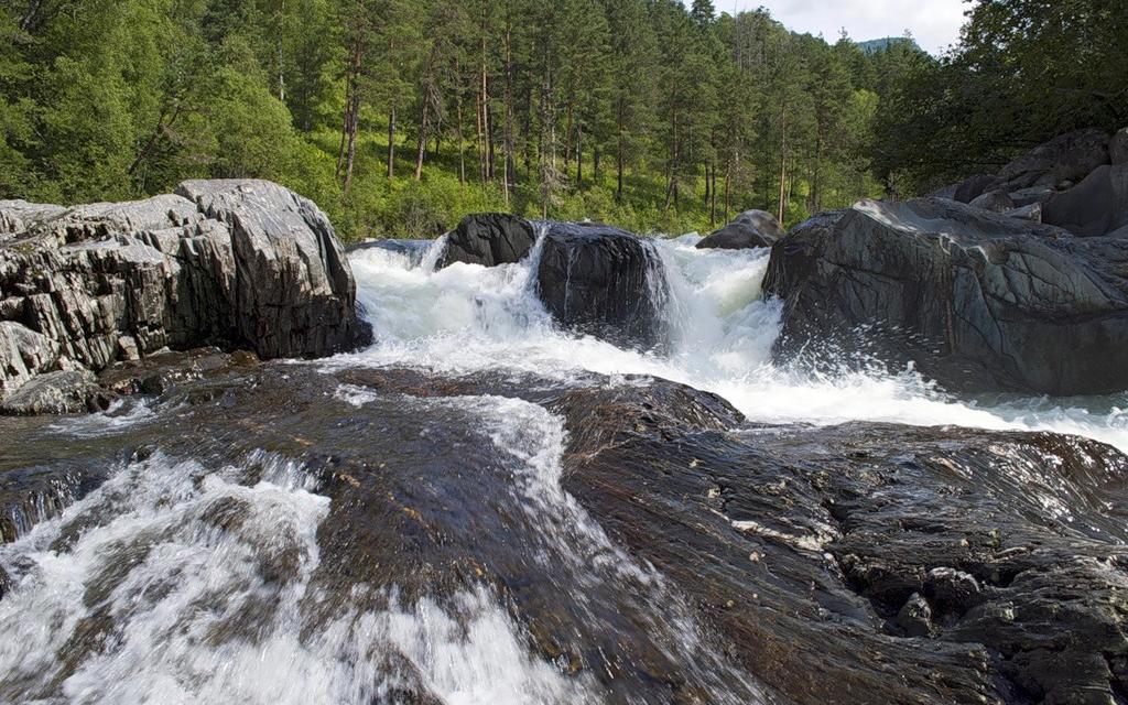 Водопад Кокши - фото