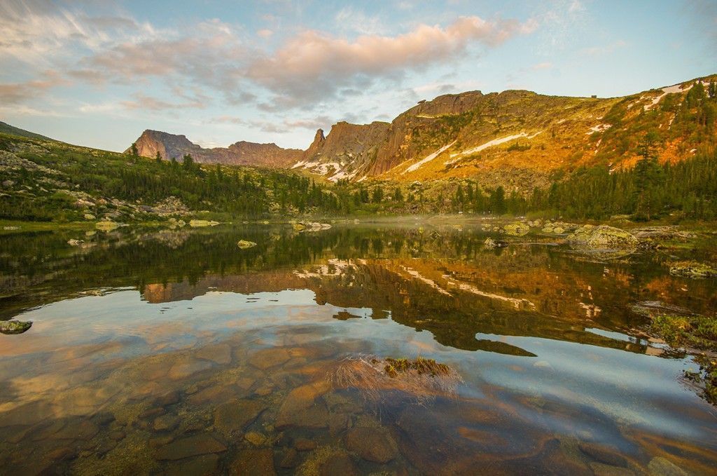 Ергаки, Висячий камень. - фото