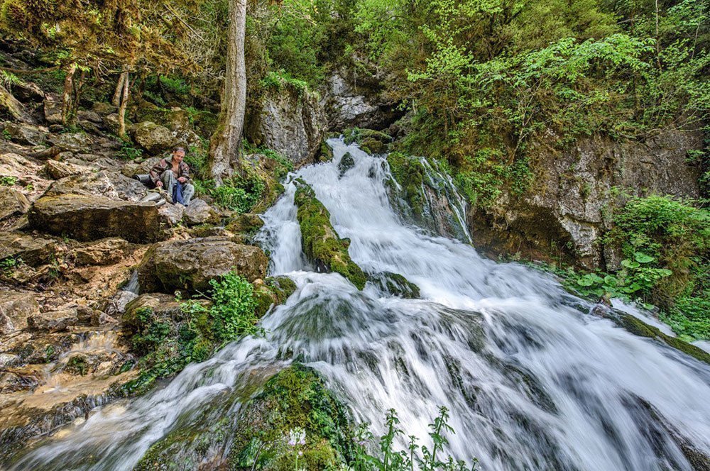 Водопад исиченко в мезмае фото