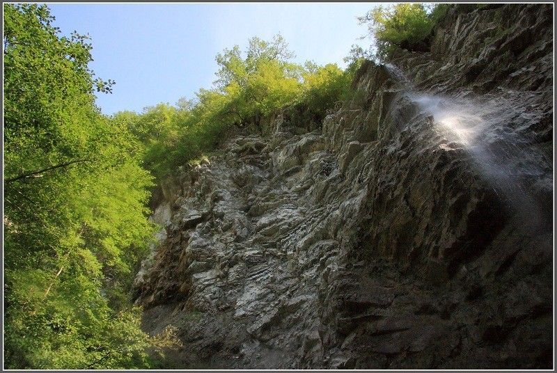 Водопад перун туапсе фото