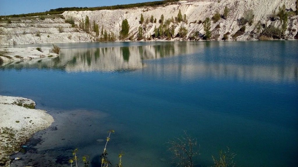 Марсианское озеро (Мраморное) - фото