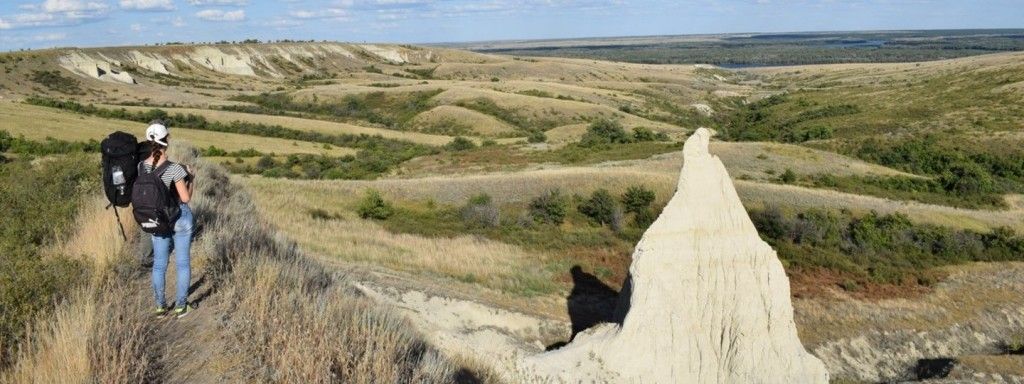 По высокому берегу Дона от станицы Голубинской - фото