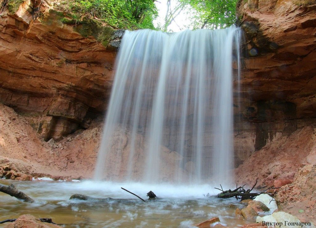 Горчаковщинский водопад (Ленинградская область) - фото