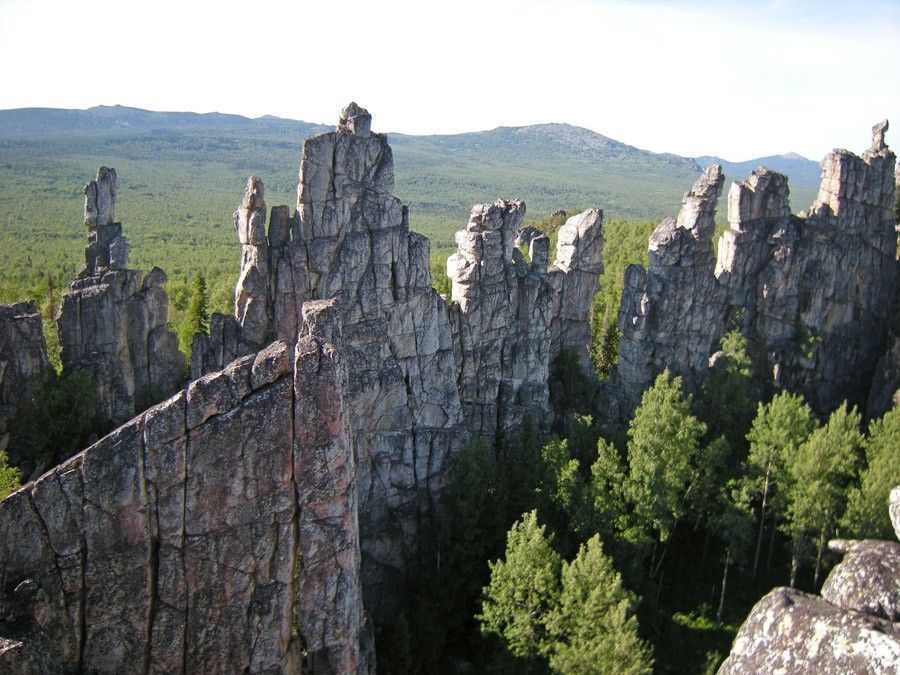 Горный цирк Инзерские Зубчатки (р. Башкортостан) - фото