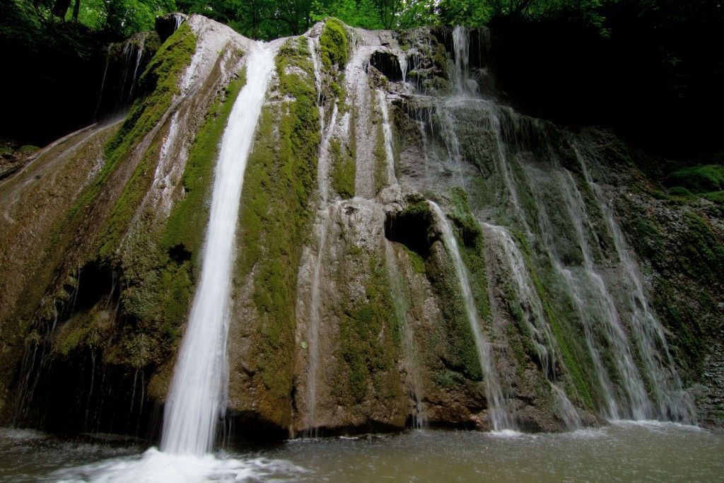 Каверзинские водопады (Краснодарский край) - фото