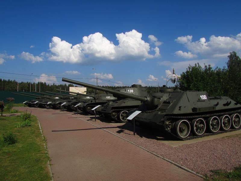 Марфино-Федоскино-Музей танка Т-34 - фото
