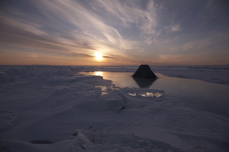 По льду Байкала: Ольхон Святой нос - фото