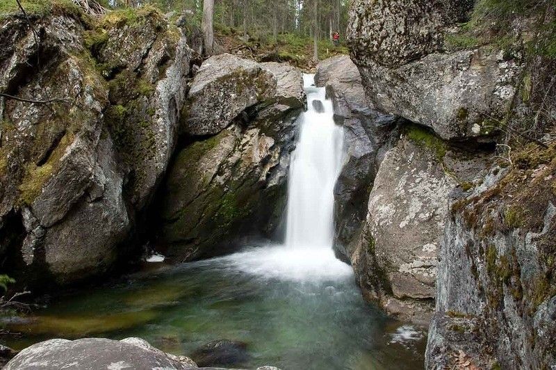 Жигаланские водопады и хребет Кваркуш - фото