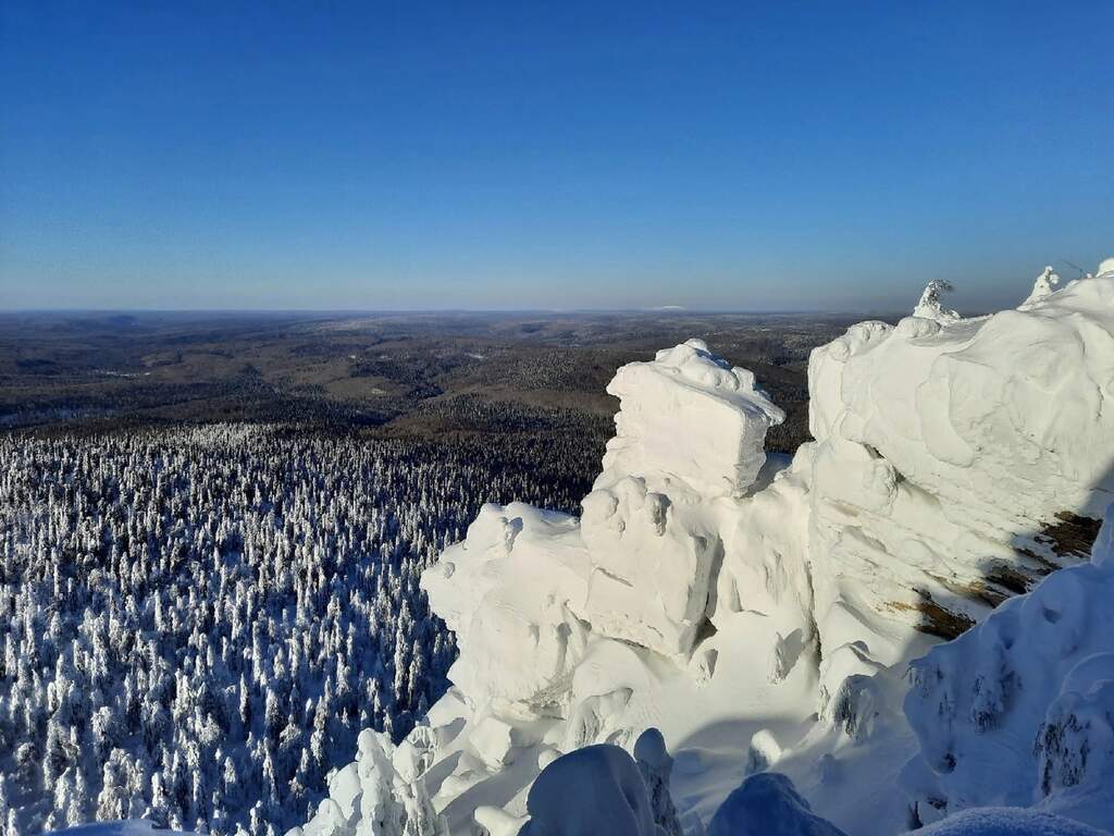 Снегоходный тур на гору Полюд и Ветлан - фото