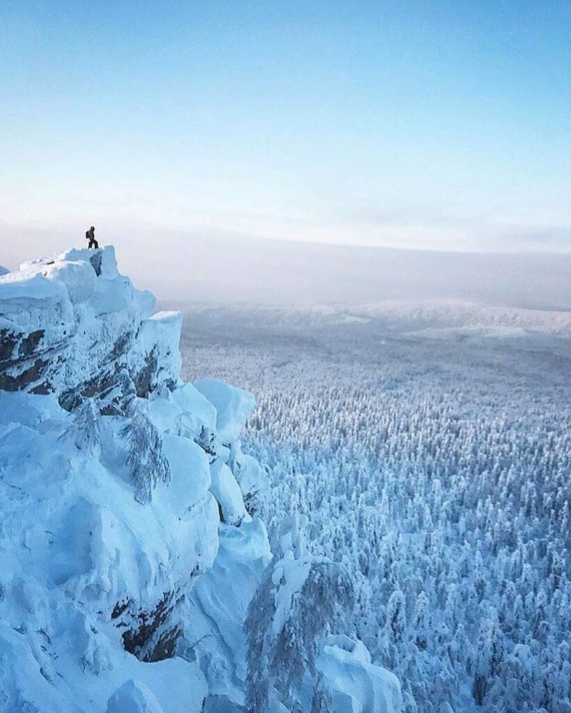 Снегоходный тур на гору Полюд и Ветлан - фото