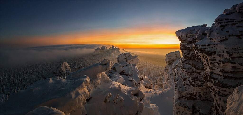 Снегоходный тур на Помяненный камень - фото