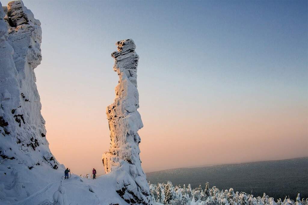 Снегоходный тур на Помяненный камень - фото