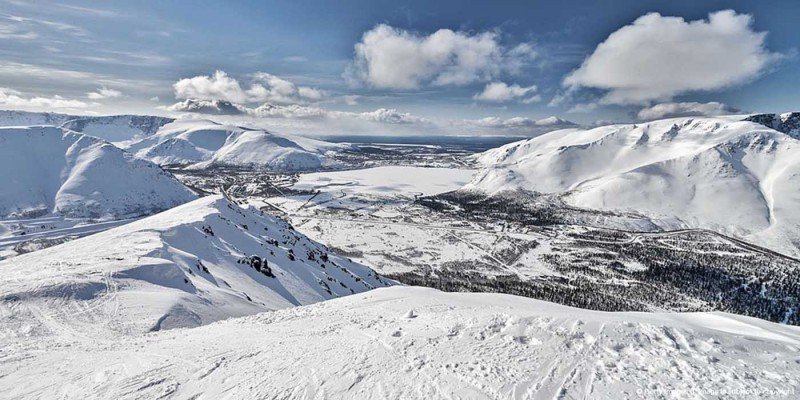 Горнолыжный курорт Большой Вудъявр - фото