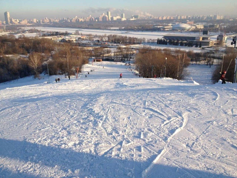 Крылатские холмы лыжная трасса