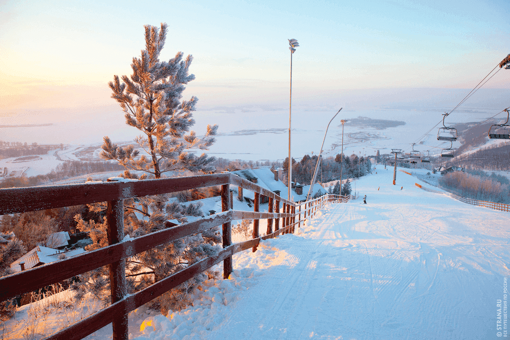 Горнолыжный курорт Свияжские холмы - фото