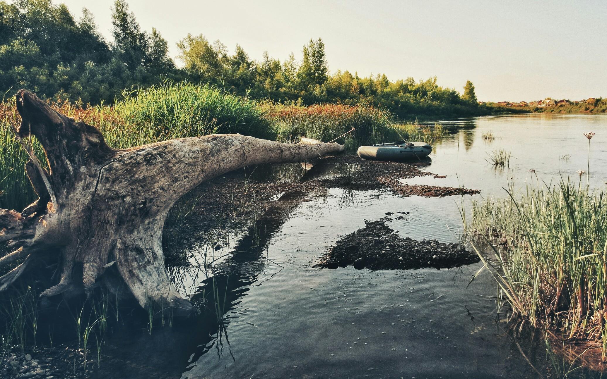 Сплав в черте Оренбурга - фото