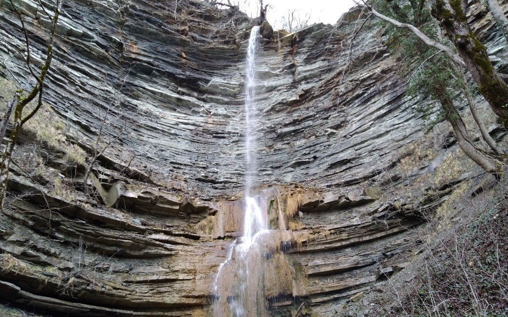 Водопад в Прохаскиной балке - фото