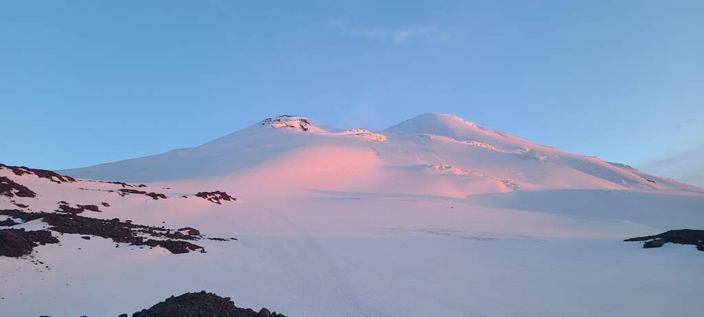 Эльбрус с севера - фото