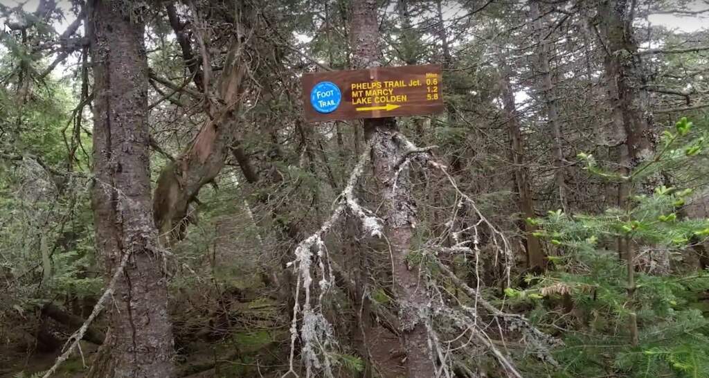 По тропе Ван Хувенберга на гору Марси - Mount Marcy via Van Hoevenberg Trail - фото