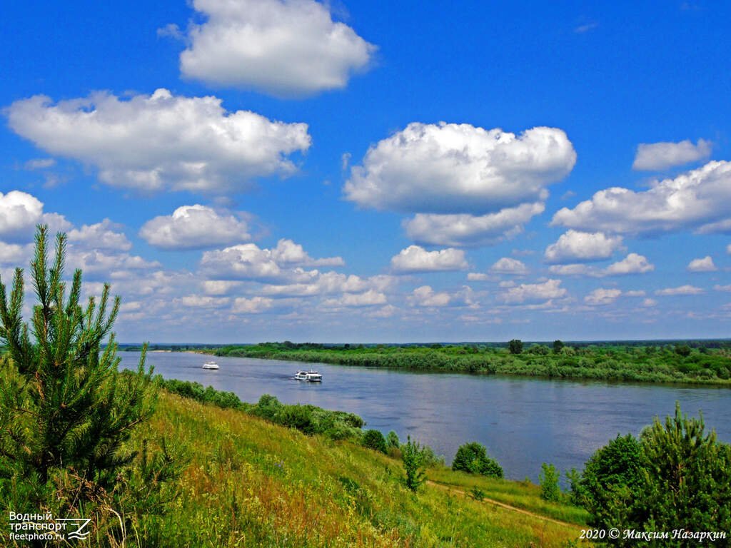 Водный сплав на вёсельной ПВХ лодке по реке Ока в Рязанской области ( 445 км) - фото