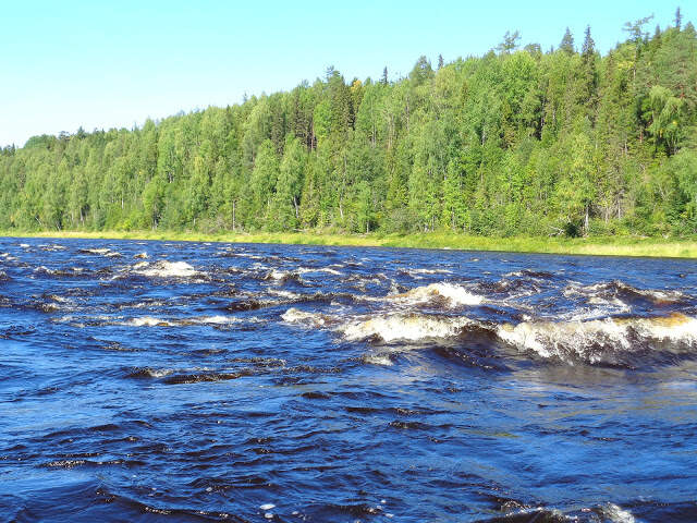 Водный сплав по рекам Вандыш-Волошка-Онега  до острова Кий (длина 527 км) - фото