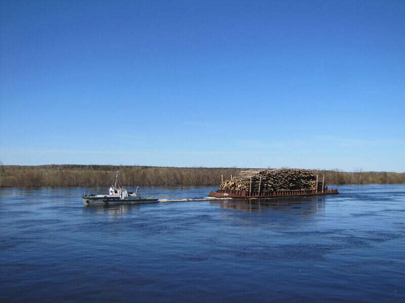 Водный сплав по рекам Вымь-Вычегда от г. Евма до г. Котлас (длина- 357 км) - фото