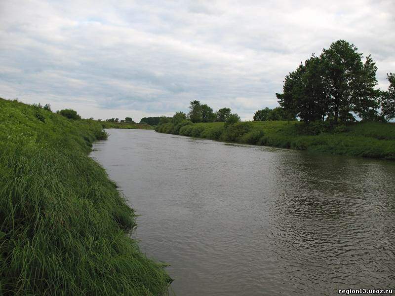 Рыбалка на реке Мокша в Рязанской области