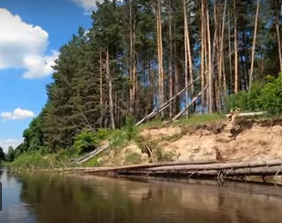 Водный сплав по реке Жиздра (длина 195 км) - фото