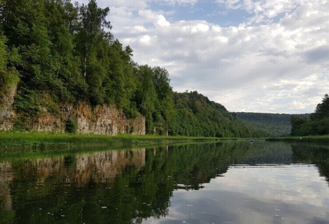 Водный сплав по реке Зилим от д. Бутаево до с. Прибельский (длина 206 км) - фото