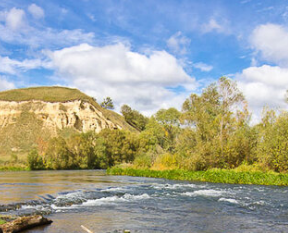 Сплав и рыбалка на р. Красивая Меча от Заречье до Троекурово (длина 121 км) - фото