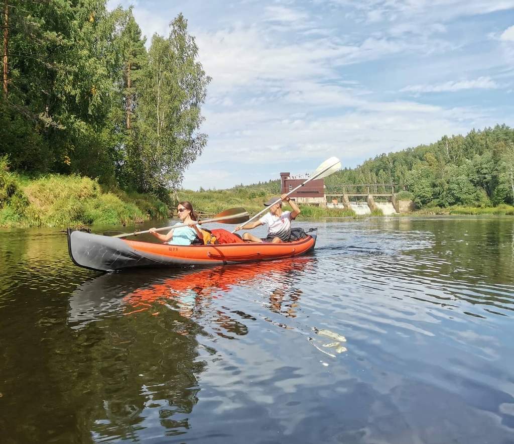 Водный поход по рекам Кременка и Оредеж - фото