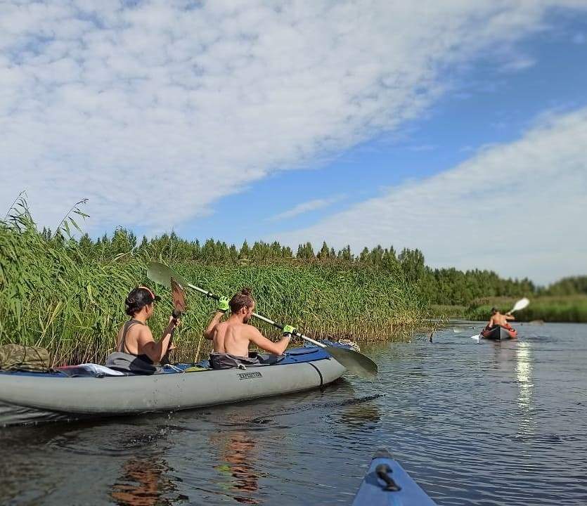 Водный поход по рекам Кременка и Оредеж - фото