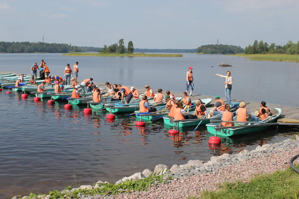 Маршрут выходного дня по Вуоксе на вёсельных лодках - фото