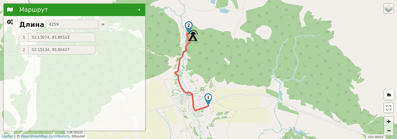 Пещера Кудеярова (Саратовская область) трек на карте