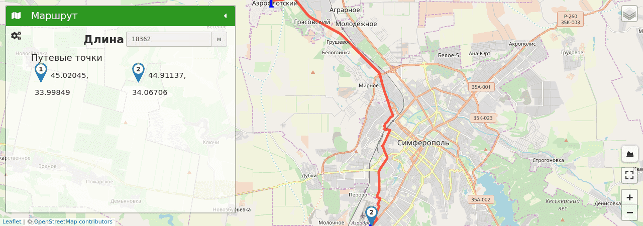 Карта симферополя автовокзал центральный