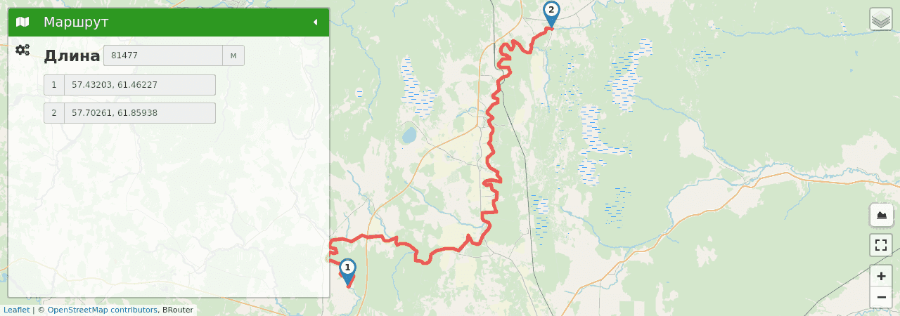 Аромашево свердловская область карта