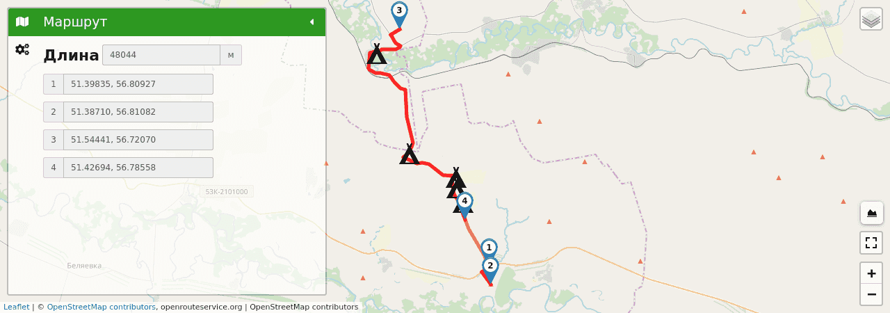 Горы уши камышин как доехать карта